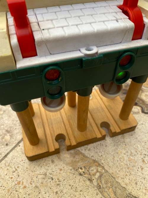 Thomas and Friends Wooden Railway Train Sodor Signal House with Lights and Sounds TLC