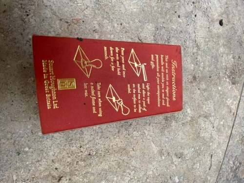 vintage stuart houghton design seal with wax