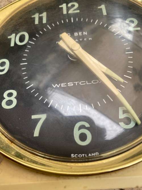 Big Ben repeater Westclox Scotland , not working