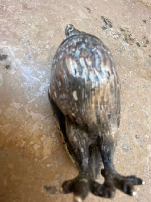 vintage sterling silver owl incense burner