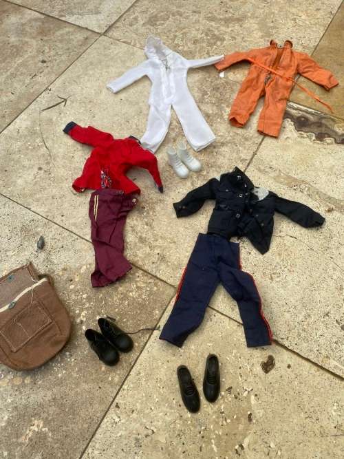 vintage Palitoy clothing extras for action man Ken