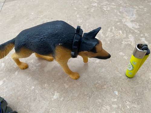 vintage actionman figure the ultra corps with dog and extras lanard 1999