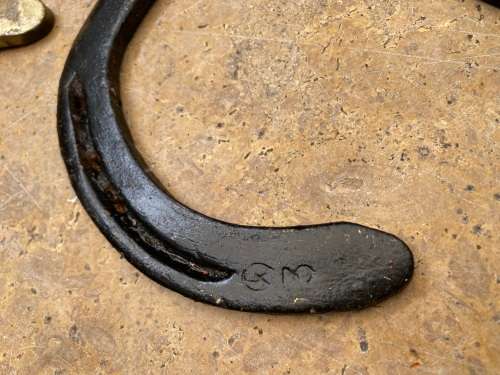 vintage horse shoe lucky horseshoe lot of 4