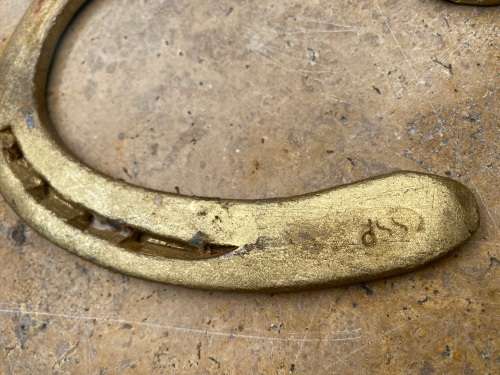 vintage horse shoe lucky horseshoe lot of 4