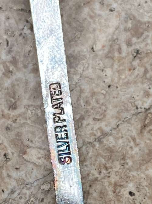 the royal crown jewels of Great Britain Rowena Souvenir teaspoon spoon silver plate