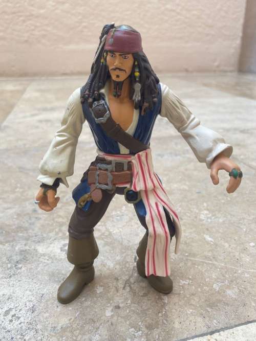 captain jack sparrow Zizzle disney figure in mickey mouse tin