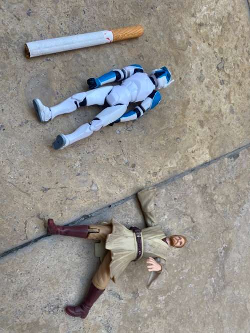 vintage starwars star wars hasbro LFL figure figures 2004