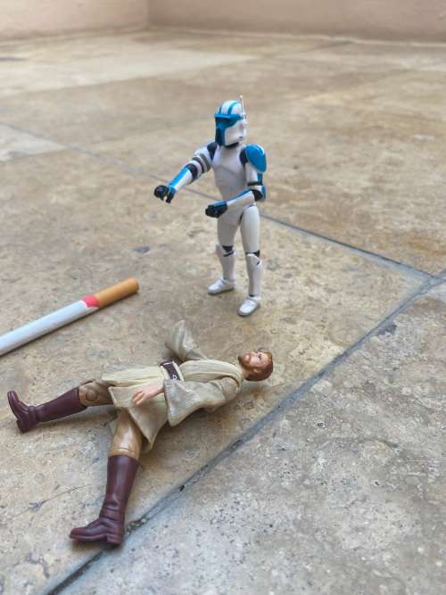 vintage starwars star wars hasbro LFL figure figures 2004