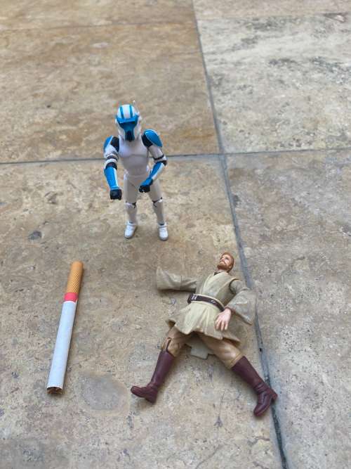 vintage starwars star wars hasbro LFL figure figures 2004