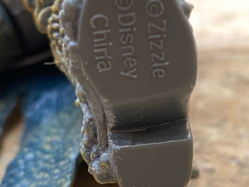 Disney Zizzle Davy Jones articulated figurine pirate figure