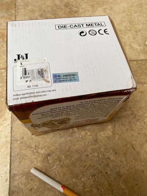 Philippine Pedicab Die Cast Metal Special Gold Edition