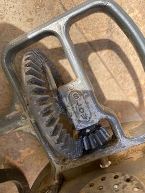 vintage Butter churn Blow