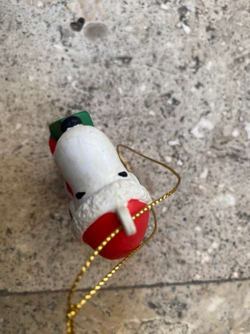 vintage Peanuts snoopy united feature syndicate UFS xmas figure