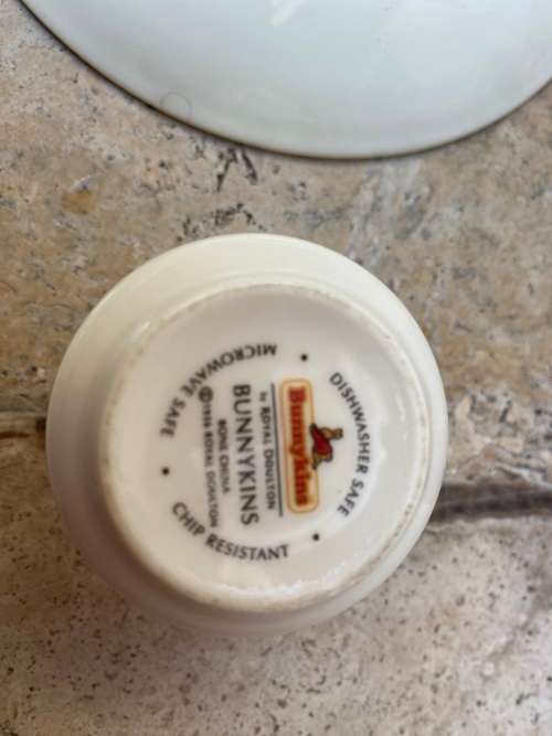 Bunnykins Royal Doulton fine bone china set of five lot