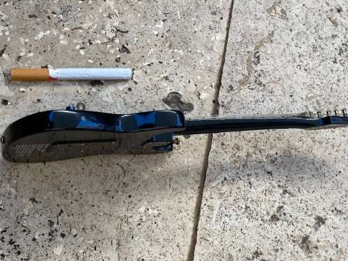 mini fender stratocaster by guitarmania  miniature guitar mania 2011