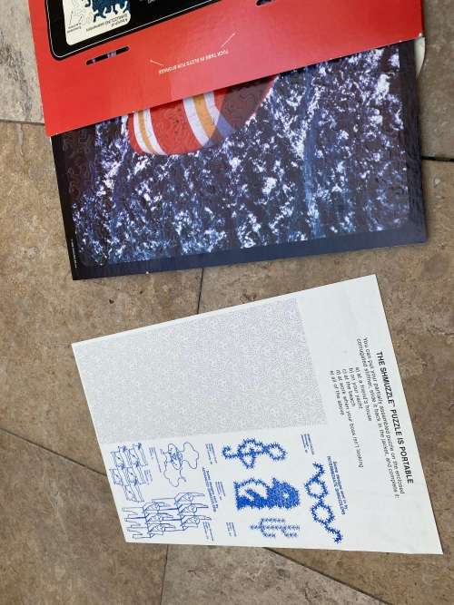 vintage Shmuzzle puzzle sail boat complete 1982