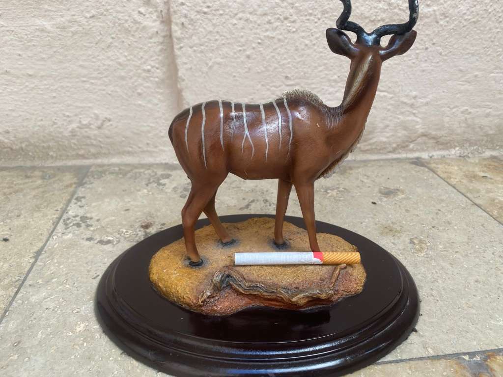 Feathers of Knysna Gallery hand painted Kudu LTD 2476/ 5000
