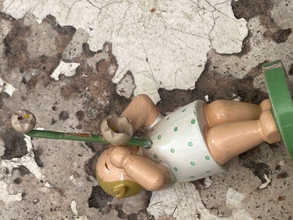 Vintage Wendt & Kuhn erzgebirge Christmas wooden angel lot of 4 in wood box