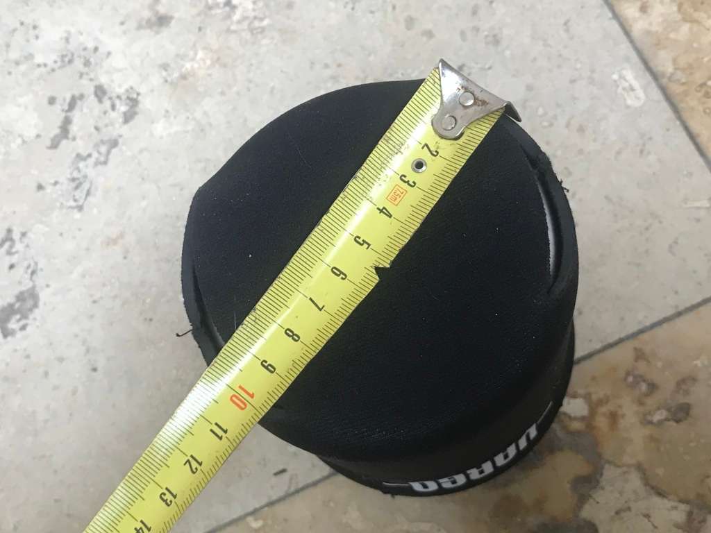 Vargo BOT - 700  Titanium Pot , Water Bottle Foldable Handles Watertight Lid , insulation