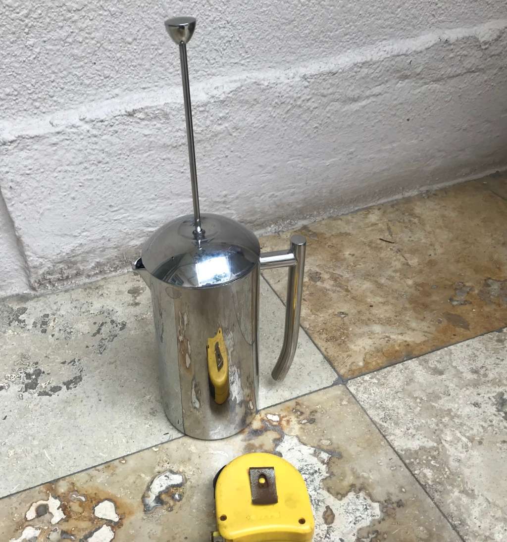 8 Cup Stainless Steel coffee Plunger Legend kitchen no 8