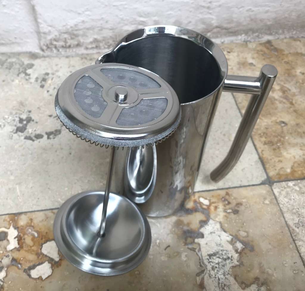 8 Cup Stainless Steel coffee Plunger Legend kitchen no 8