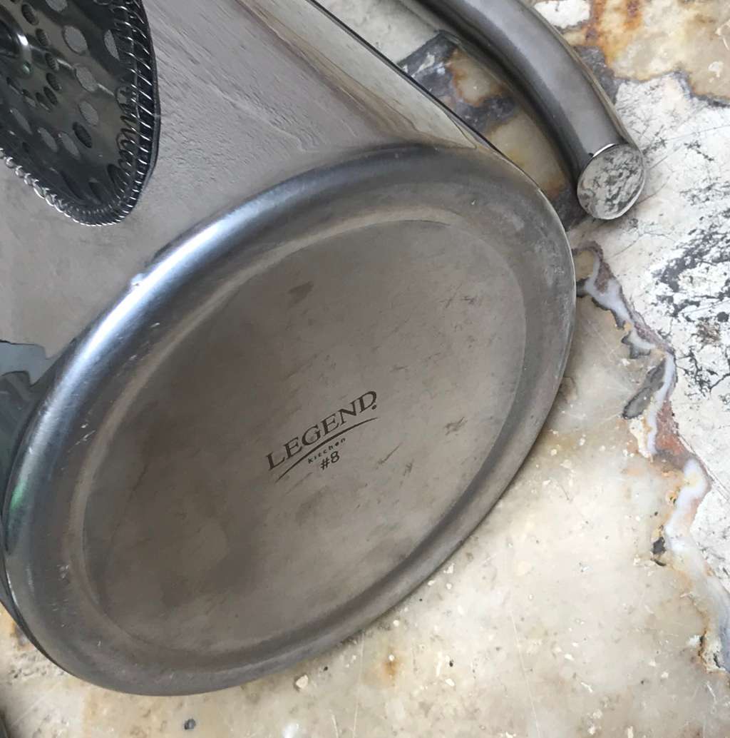 8 Cup Stainless Steel coffee Plunger Legend kitchen no 8