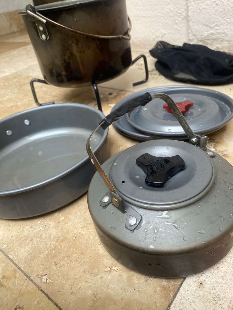 Camping pots Cookware Set Campmaster 10 pcs