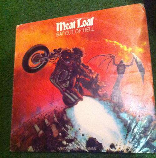 Meat loaf , bat out of hell, vinyl lp