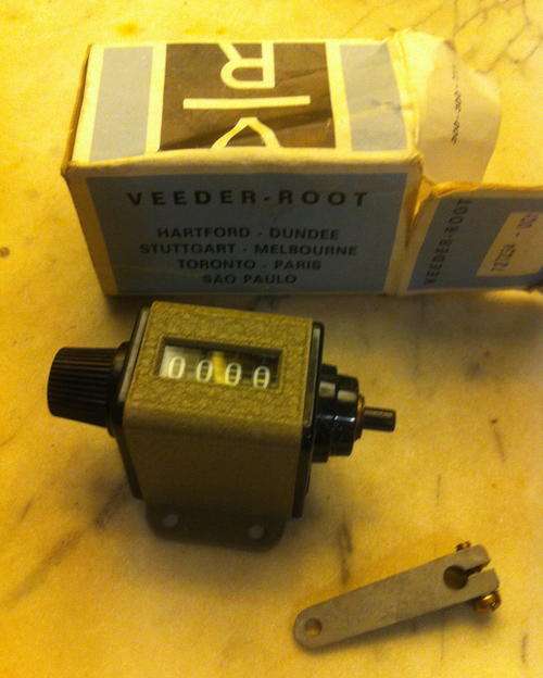 vintage Veeder Root counter