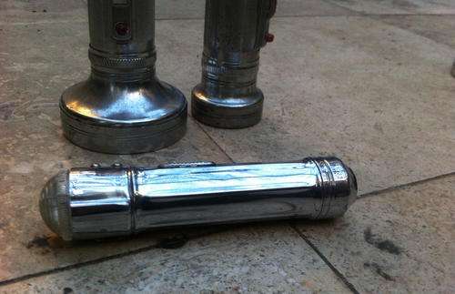 vintage lot of 3 torches