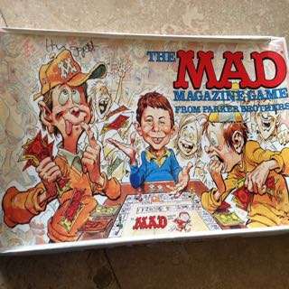 Mad magazine game , parker brothers 1979