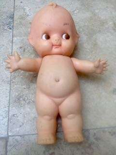 vintage kewpie doll , 30 cm tall