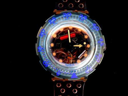 Vintage 1992 SCUBA SWATCH "JELLY BUBBLES" SDK104, 1 of 2 available