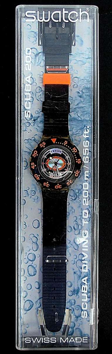 Vintage 1993 SWATCH SCUBA "TECH DIVING" SDK110