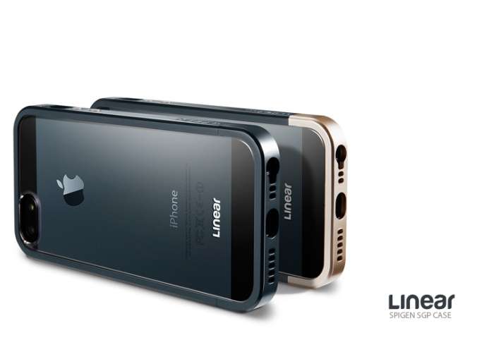 iPhone 5 Linear SGP Cover **Free Lower Bumper