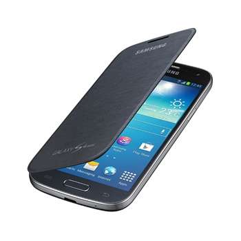 Flip Cover for Samsung S4 Mini - Black