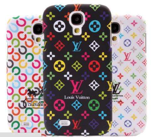 Samsung S4 Cover Louis Vuitton Design - Glow in Dark