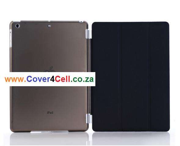 iPad Air Smart Magnetic Cover **Black colour** with back cover