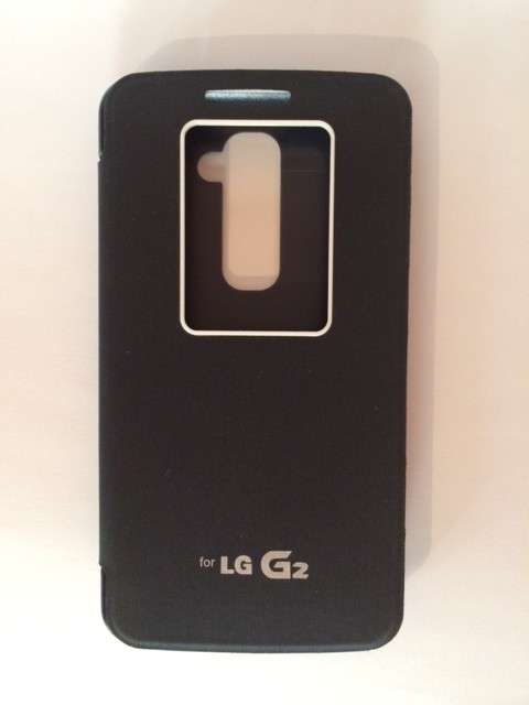 LG G2 Cover QuickWindow Folio Case **Free Screen Protector**