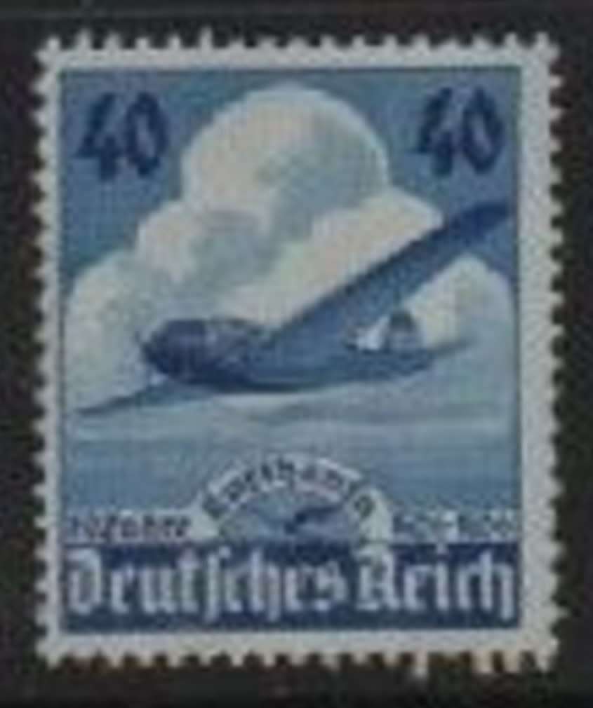 Germany, 1936, 40pf, Lufthansa Anniversary, MH *