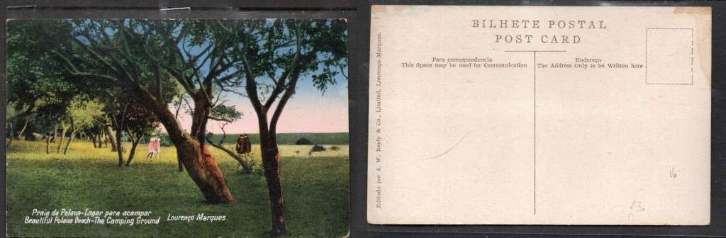 Mozambique, Polana Beach, Camping Ground, Lourenco Marques, unused