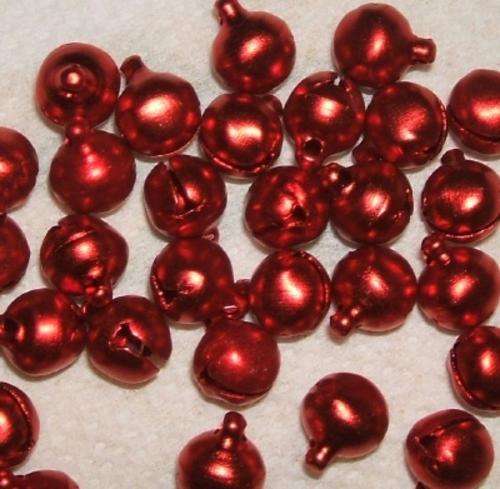 Red Jingle Bells(6mm) (Pack of 10)