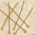 50 Goldtone EYEPINS(50mm)