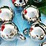 Silverplated Bells(6mm) - pack of 10