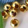BULK!!!!!Goldtone Round Spacers(4mm) - pack of 50