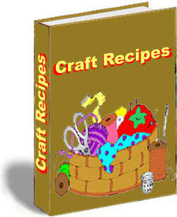 Craft Recipes -No Postage Fee!!!!