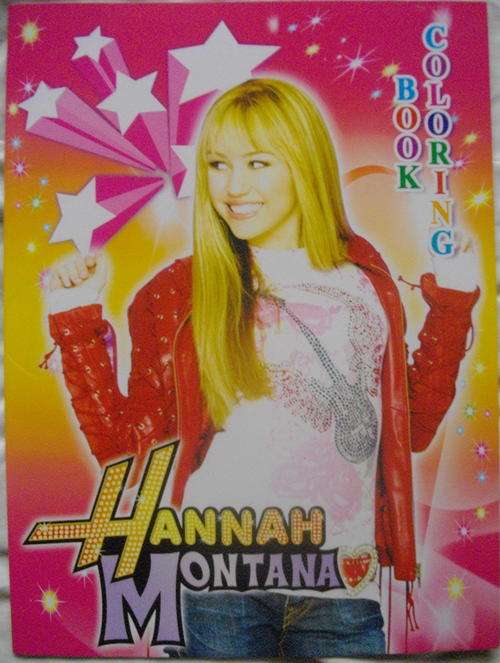 Hannah Montana Colouring & Sticker Book