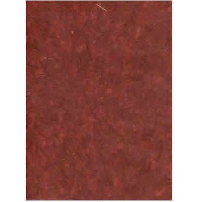 MULBERRY PAPER - Burgundy with Gold