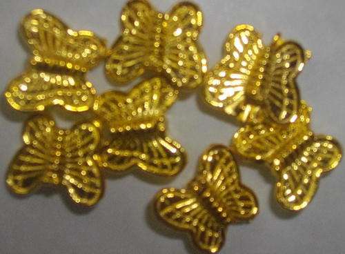 Goldplated Butterfly Spacers - pack of 10