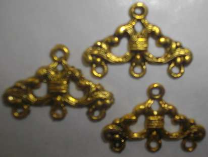 Antique Gold  Earring/Pendant Chandeliers/End piece